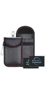 Faraday pouch and rfid card