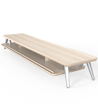 dual monitor stand riser
