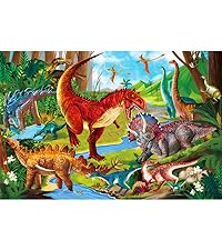 100 piece Dinosaurs Park