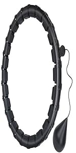 Black Smart Hula Hoop