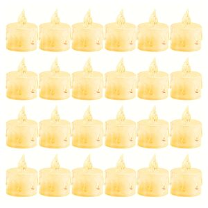 Battery Operated Flameless LED Tea Lights Candles