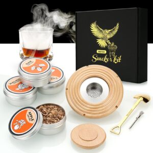 Cocktail Smoker Kit with 4 Wood Chips