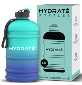 HYDRATE XL Jug 2.2 Litre Water Bottle - BPA Free