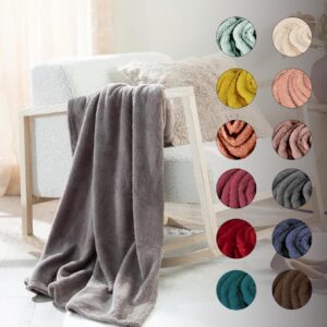 English Home Soft Flannel Fleece Blanket