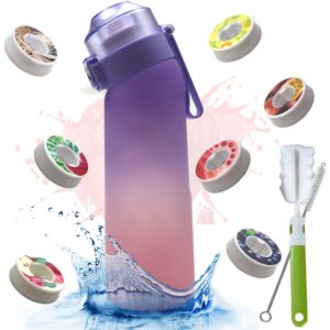 FLRWDJL Sports Air Water Bottle with 7 Flavour Pods