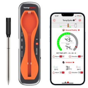 ThermoPro TempSpike 150m Range Truly Wireless Meat Thermometer