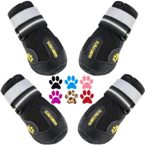 QUMY Dog Shoes for Large Dog