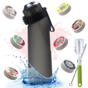 FLRWDJL Sports Air Water Bottle with 7 Flavour Pods