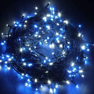 Safe Voltage 100/200/300/400/500 Bright LEDs 10M/20M/30M/40M/50M String Fairy Lights for Christmas Tree Party Wedding Events (8 Operation Modes) (300 LED 30M