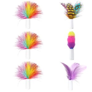 GoldenSun Cat Toy Replaceable Feathers and Fluffy Toy Accessories