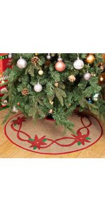 burlap tree skirt
