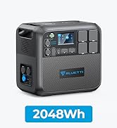 BLUETTI Portable Power Station AC200P, 2000Wh LiFePO4 Battery Backup
