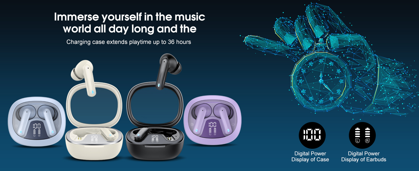 wireless earbuds Headphones Wireless Earphones earphones