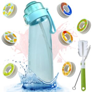 FLRWDJL Sports Air Water Bottle with 7 Flavour Pods