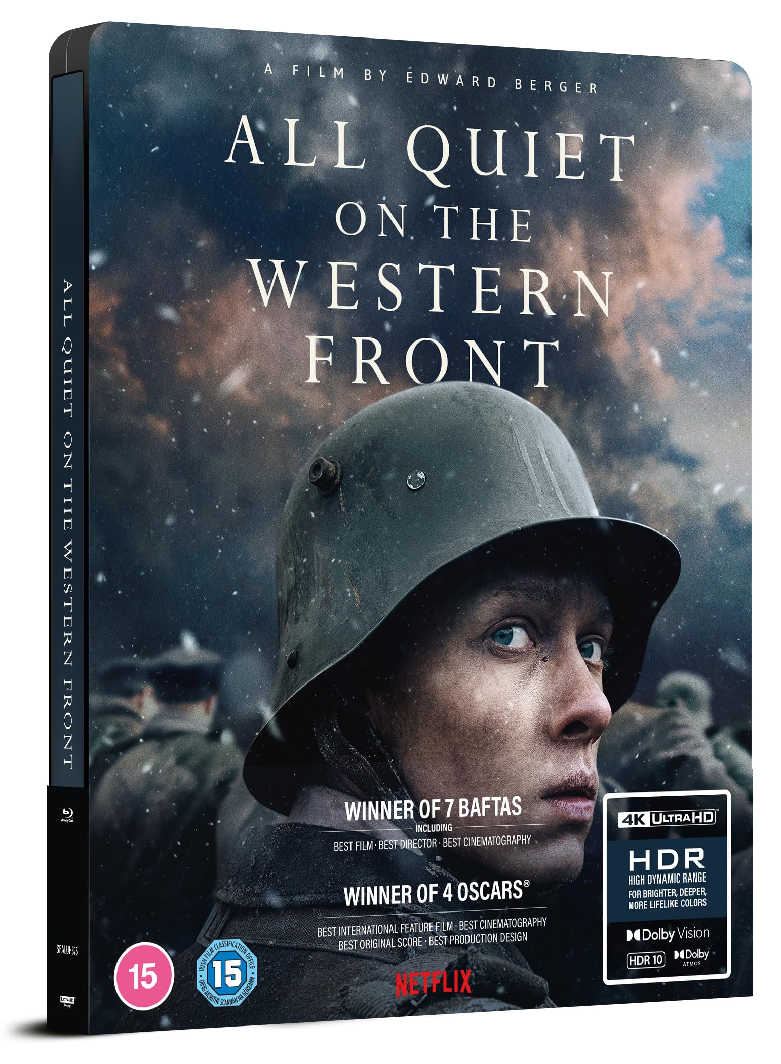 All Quiet on the Western Front 4K UHD & Blu-Ray Steelbook