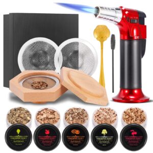 AVAKKER Cocktail Smoker Kit with Torch