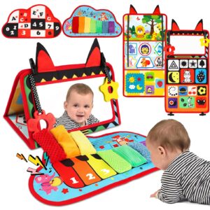 RapJoy Tummy Time Baby Mirror Toy