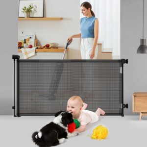 Retractable Stair Gate For Babies and Pets