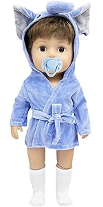 Elephant Bathrobe