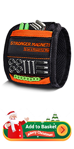 Men's Powerful Magnets Tool Strap Magnetic Bracelet for Holding Tools