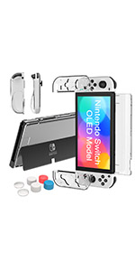Nintendo Switch OLED Case Clear