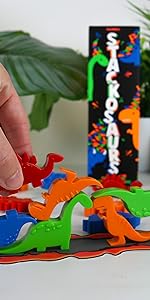 Stackosaurs the dino stacking game from Gift Republic for the whole family