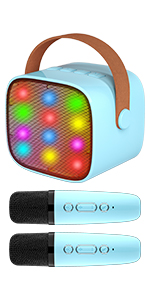 karaoke machine 2 microphones