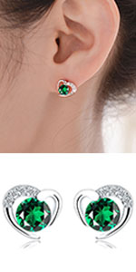 Silver Stud Earrings for Women