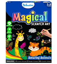 Magical Scratch Art Animals