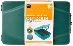 Masterplug Weatherproof Electric Box for Outdoors