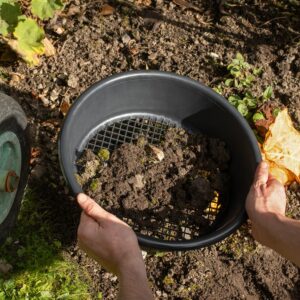 Bonetti Garden Sieve for Soil and Stones | Large Garden Soil Sieve
