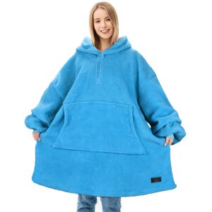 Catalonia Classy Quarter Zip Hoodie Blanket