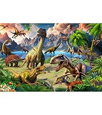 100 piece Dinosaurs World