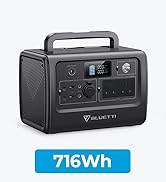 BLUETTI Portable Power Station EB3A, 268Wh LiFePO4 Battery Backup 