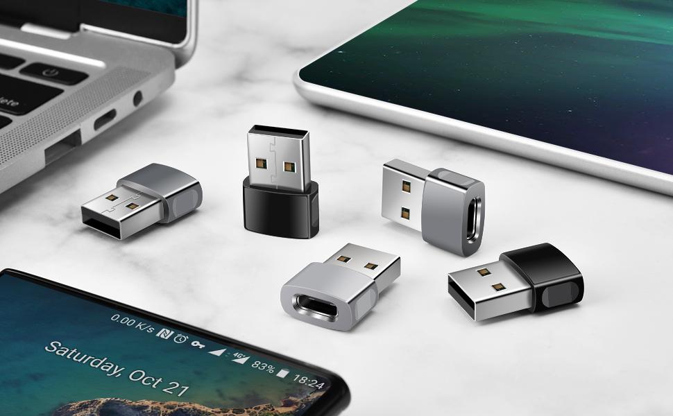 Zinc Alloy USBC Charger Block-Plug-converter