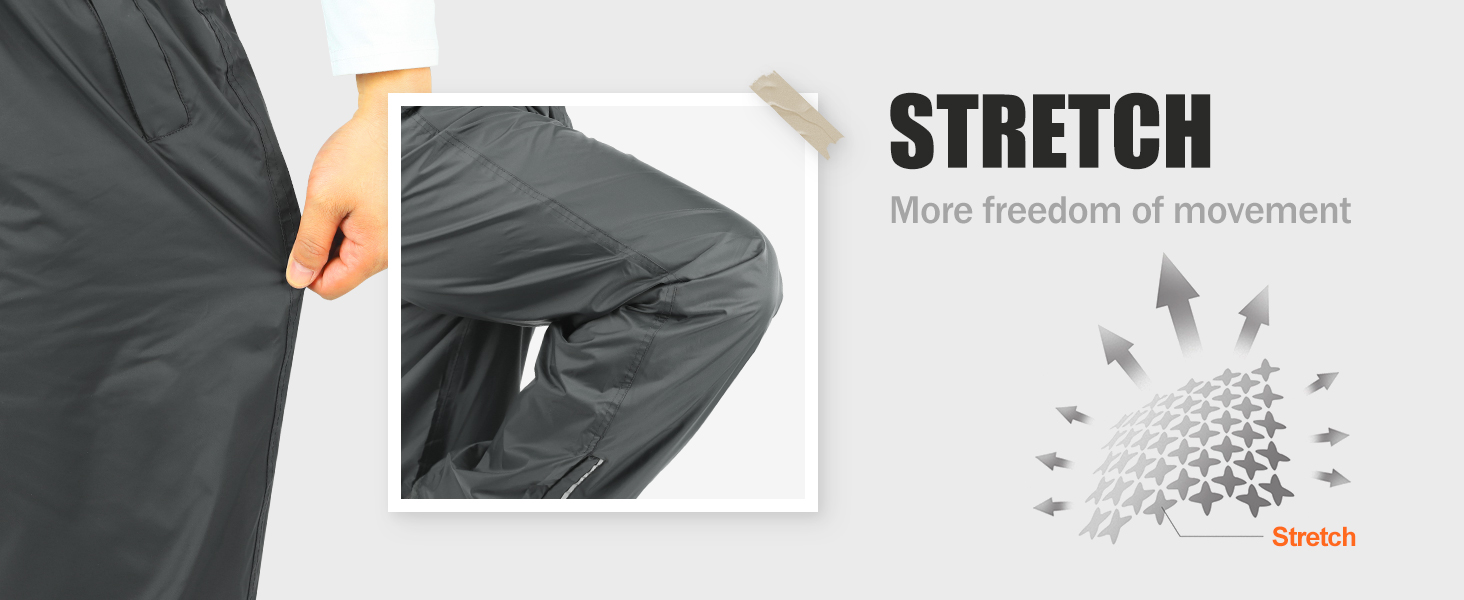 waterproof trousers with pockets hiking over trousers mens waterproof cycling trousers men