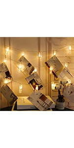 Photo Clip String Lights