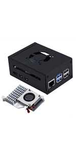 Raspberry Pi 5 metal case with official Raspberry Pi Active Cooler