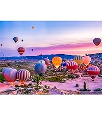 1000 piece hot air balloon