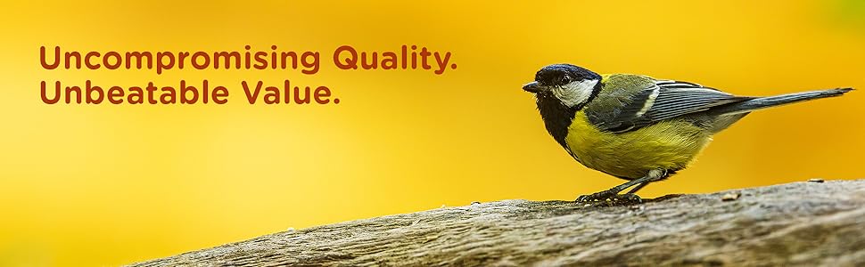Slogan uncompromising quality, unbeatable value. 