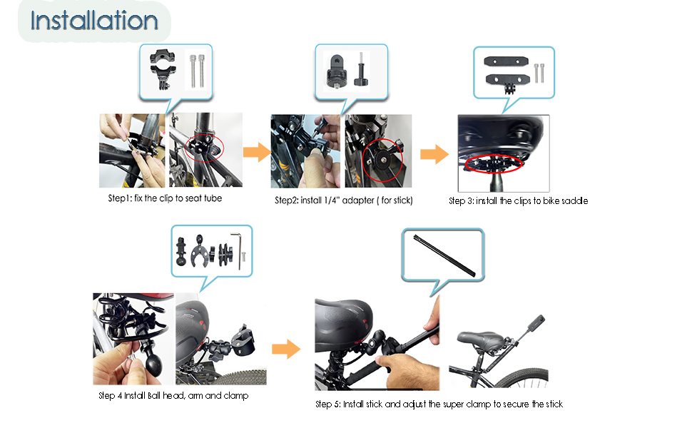 insta360 bike mount