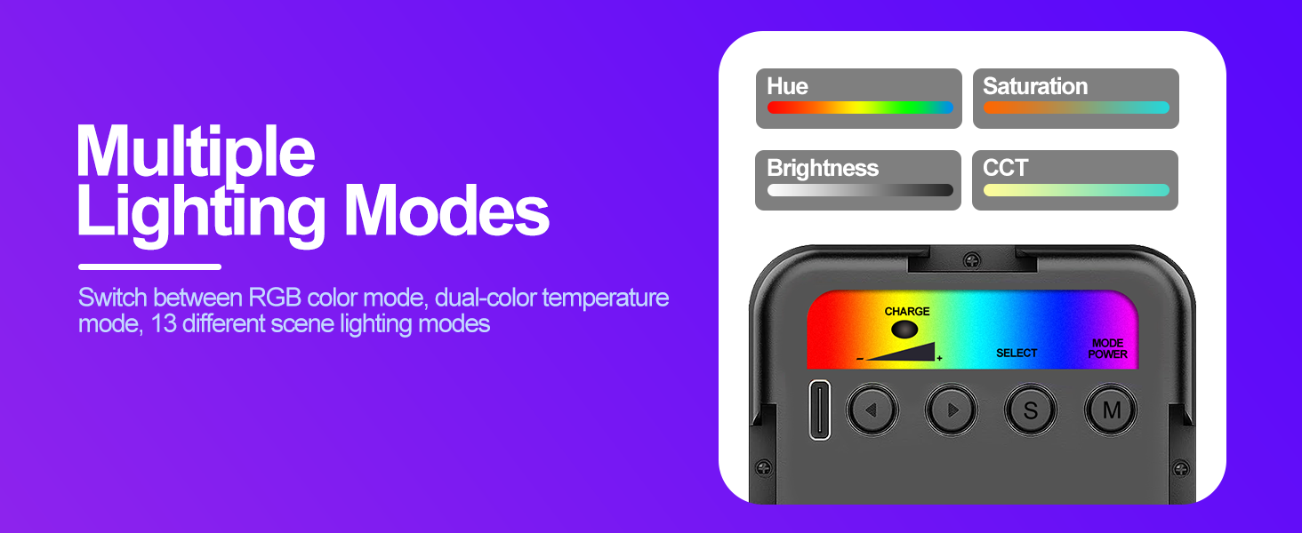 lighting modes