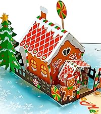 Gingerbread House Card Pop Up
