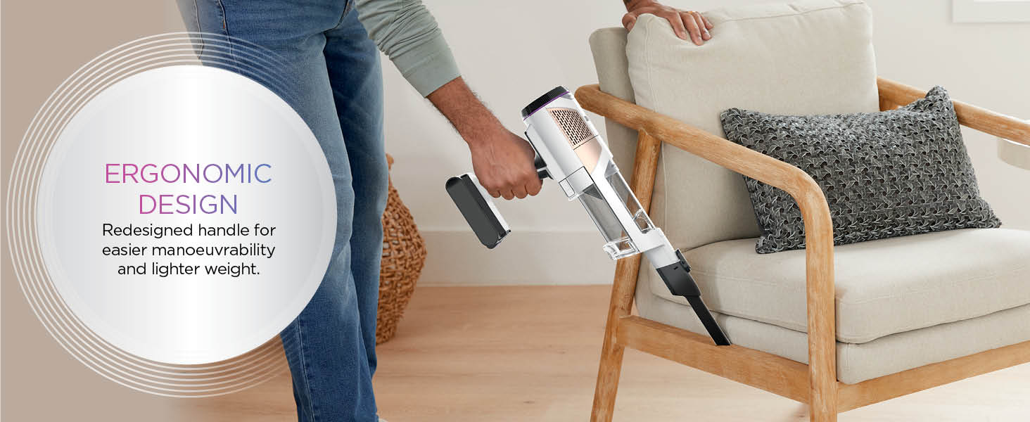 Shark Detect Pro Cordless Vacuum Cleaner, 2L Auto-Empty, Light, Flexible Anti Hair Wrap, Pet Tools