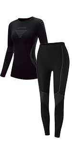 Womens Thermals Top And Bottoms