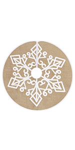 burlap tree skirt
