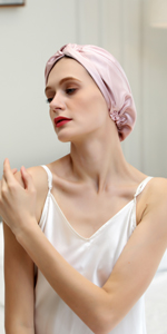silk sleep cap