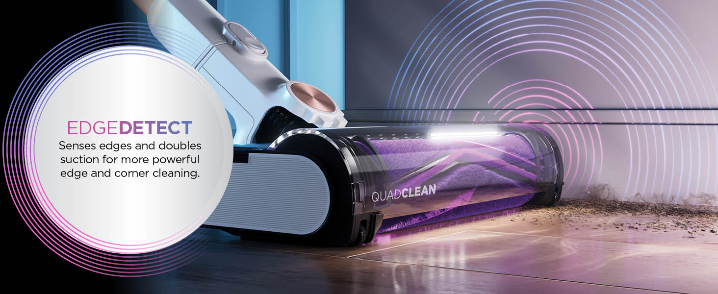 Shark Detect Pro Cordless Vacuum Cleaner, 2L Auto-Empty, Light, Flexible Anti Hair Wrap, Pet Tools