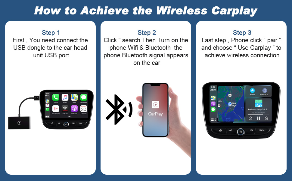 wireless carplay adapter for iphone