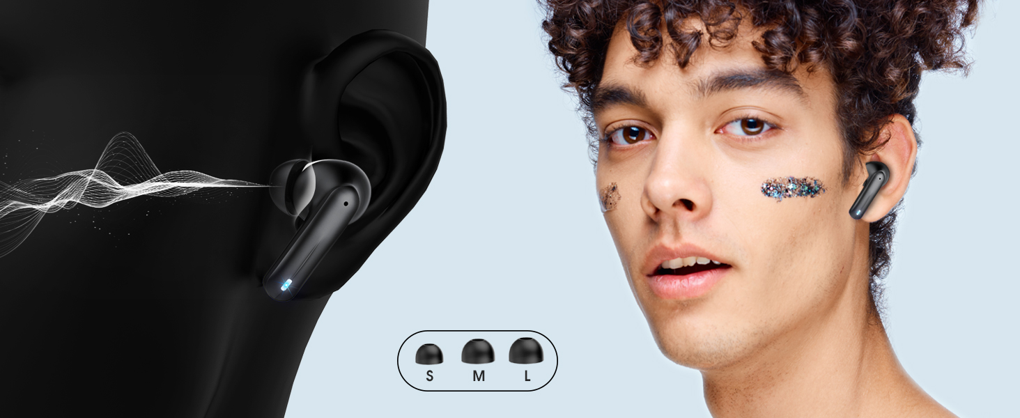 wireless earbuds noise cancelling wireless earbuds bluetooth headphones